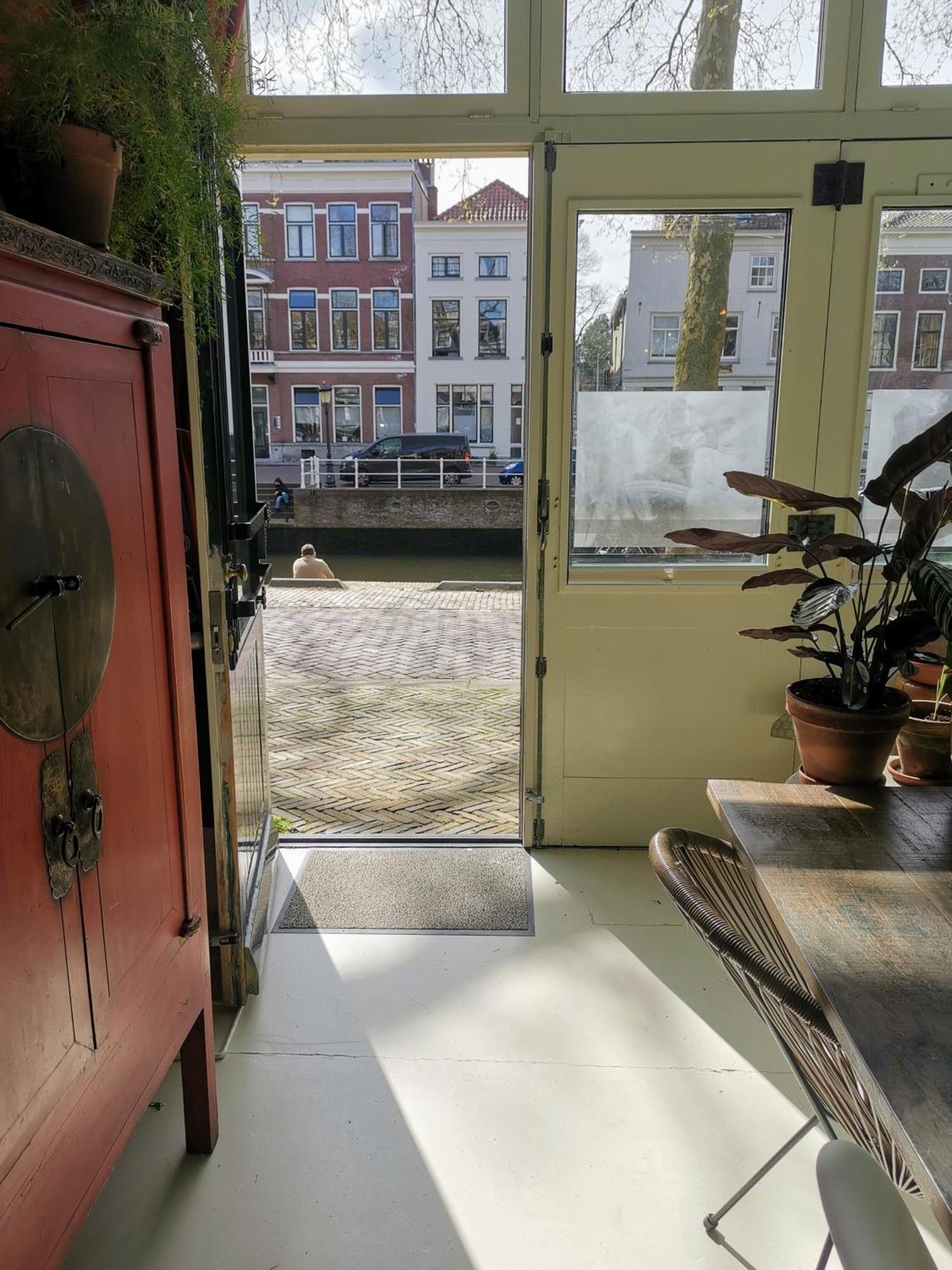 Slapen Aan De Sluis Leilighet Utrecht Eksteriør bilde